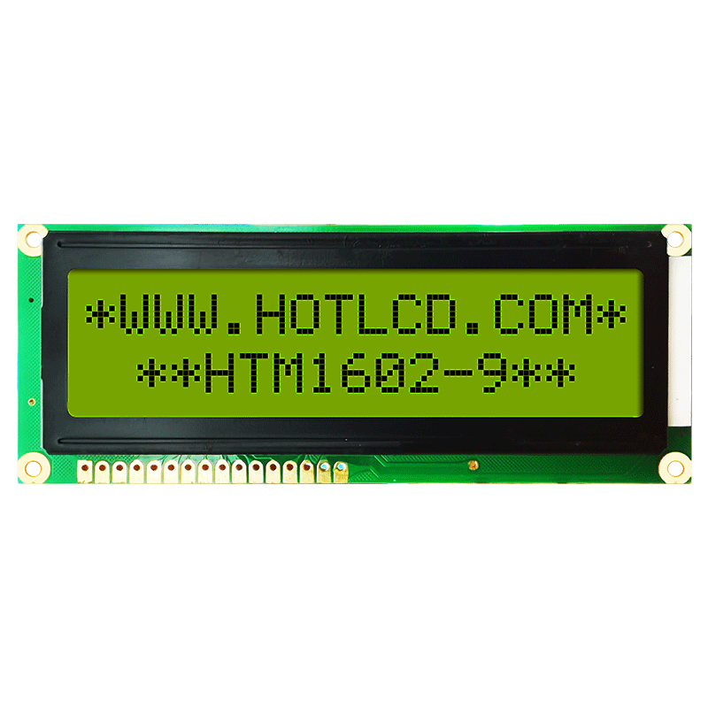 Character LCD Modules STN+ 2x16 Gray MONO Display with Yellow/Green Backlight Arduino display