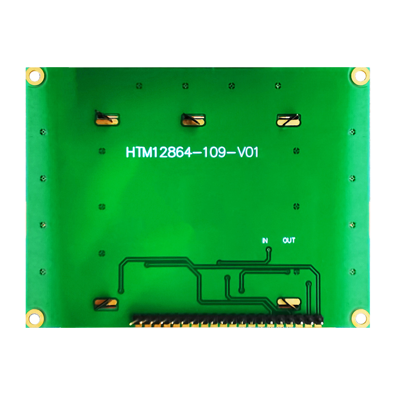 128X64 Graphic LCD Module STN- Blue Display with White Backlight and Negative Voltage