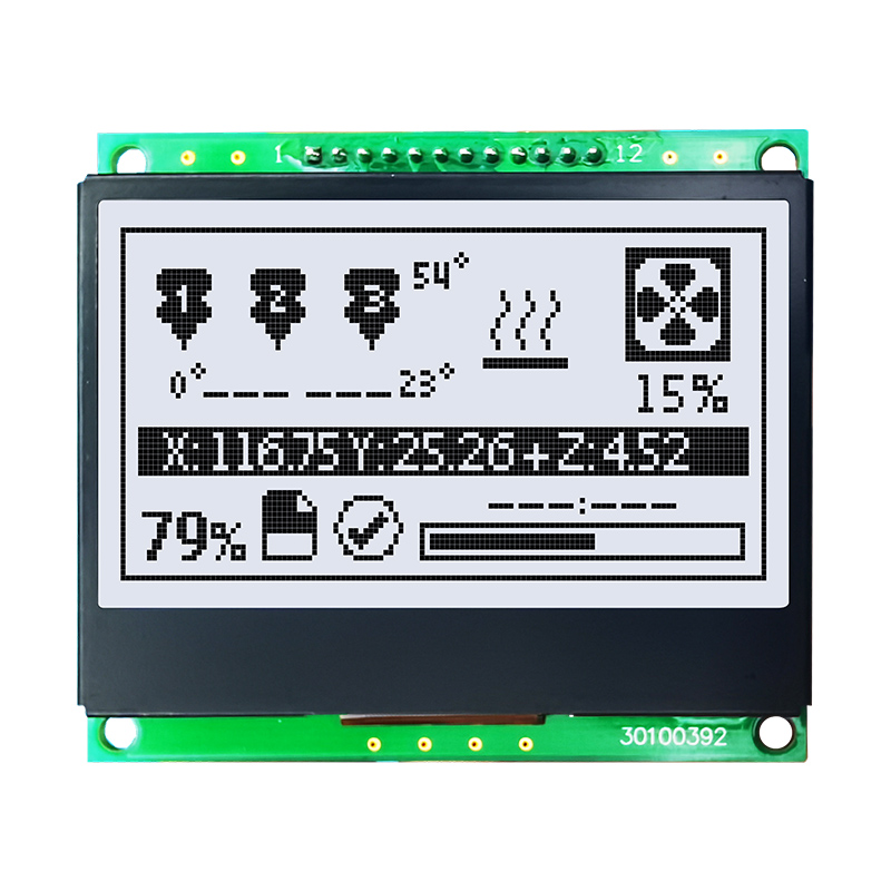 128X64 Graphic LCD Module | FSTN + Display with White Backlight