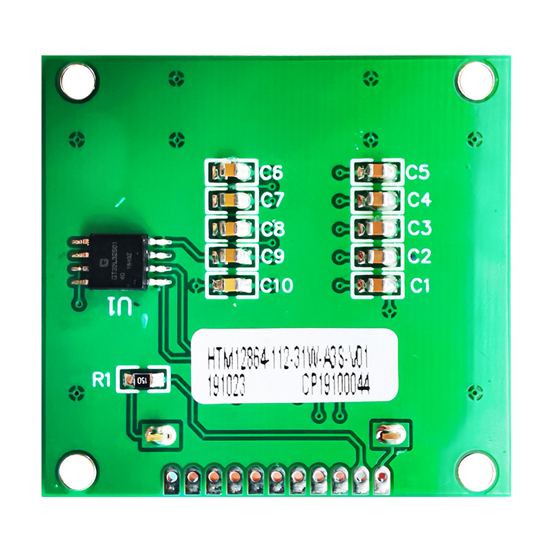 128X64 Graphic LCD Module | FSTN+ display with white side backlight with Chinese and English font library