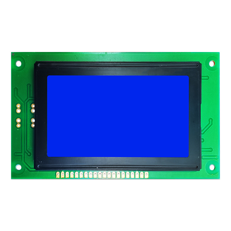 128X64 Graphic LCD Module STN - Blue Display with White Backlight - Negative Voltage