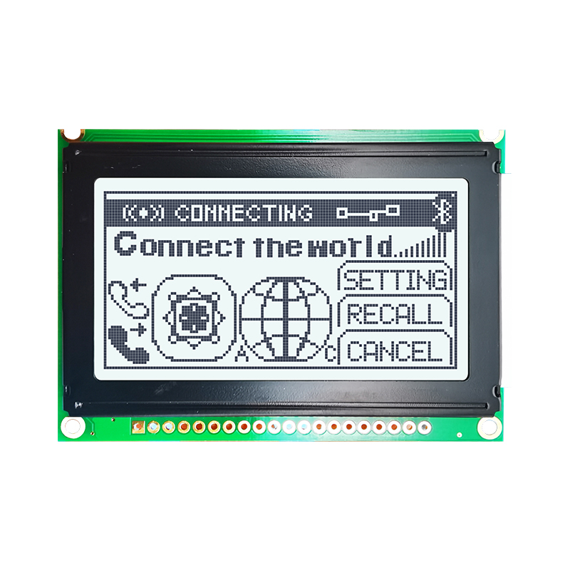 128 x 64 Graphic LCD Module | FSTN+ Display With White Backlight