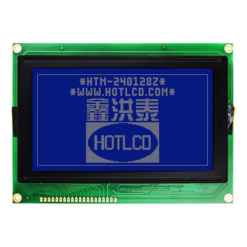 5.1 inch 240X128 Graphic LCD Module STN - Blue Display with White Backlight