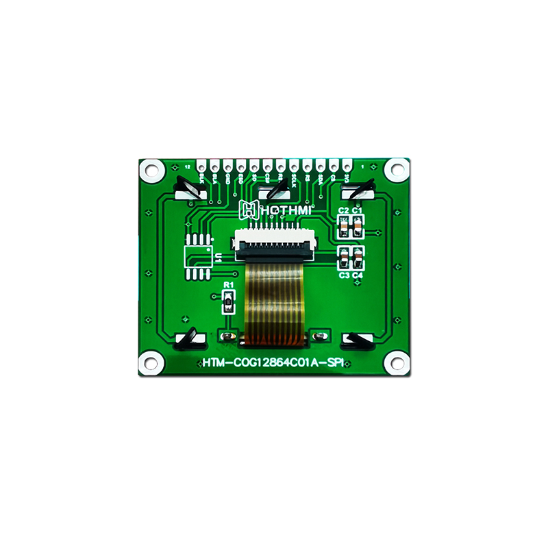 128X64 Graphic SPI LCD MOUDLE | FSTN+ Display with White Side Backlight