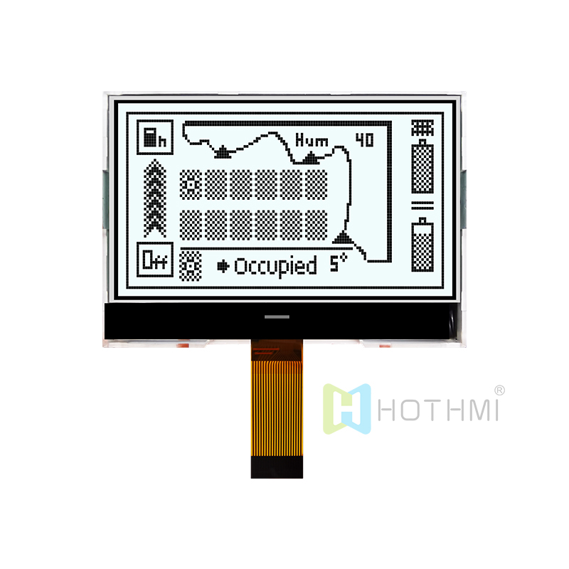 Graphic COG LCD MODULES 128X64 | FSTN+ Display with White Side Backlight