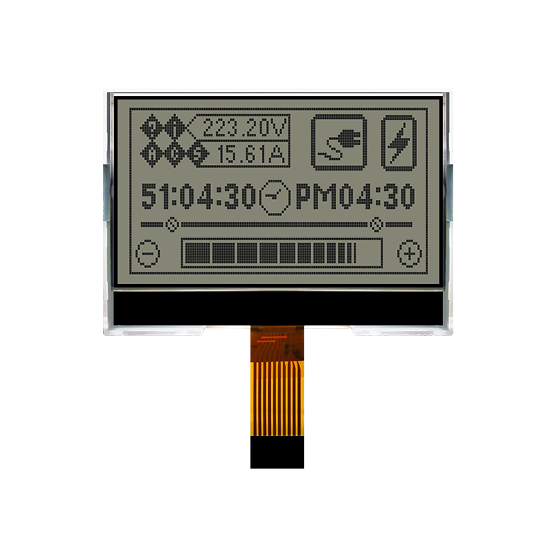 Graphic COG LCD MODULES 128X64 SPI FSTN+ Display with White Side Backlight