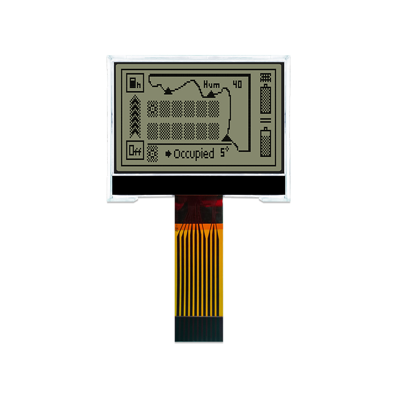 COG dot matrix display SPI FSTN + Display with White Side Backlight