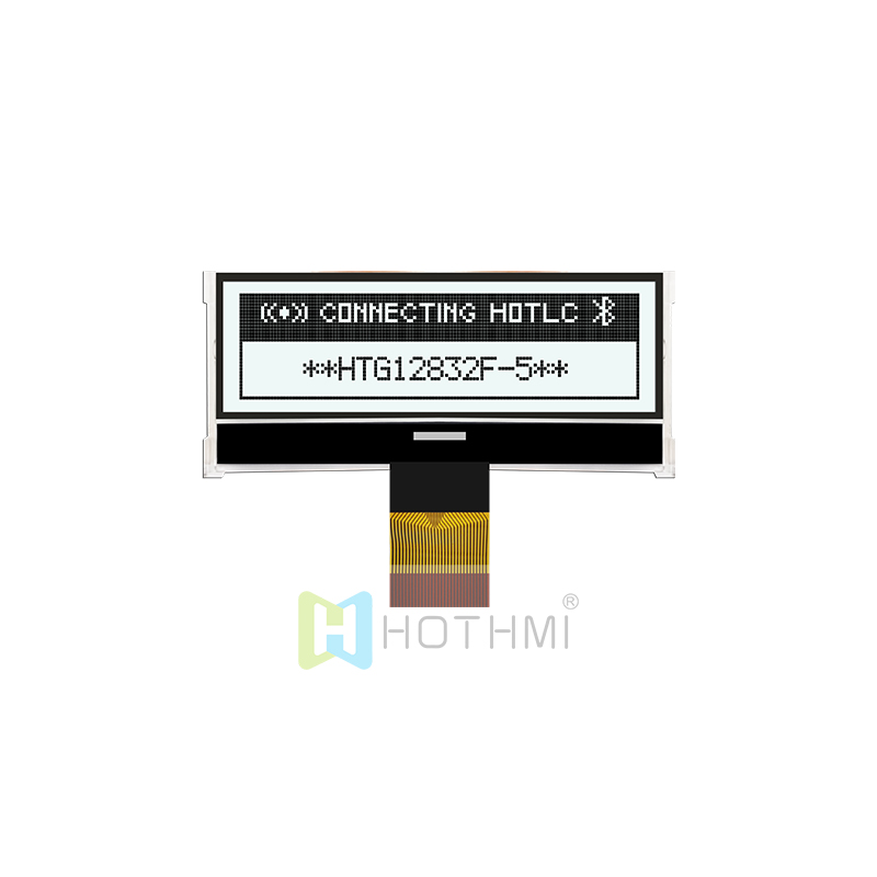 Graphic COG LCD MODULES 2.4inch 128X32 FSTN+ Display with White Side Backlight