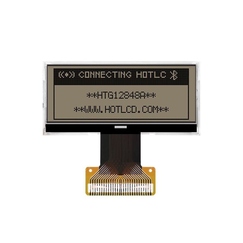 Graphic COG LCD MODULES 3.1inch 128X48 FSTN + Display with Red Side Backlight