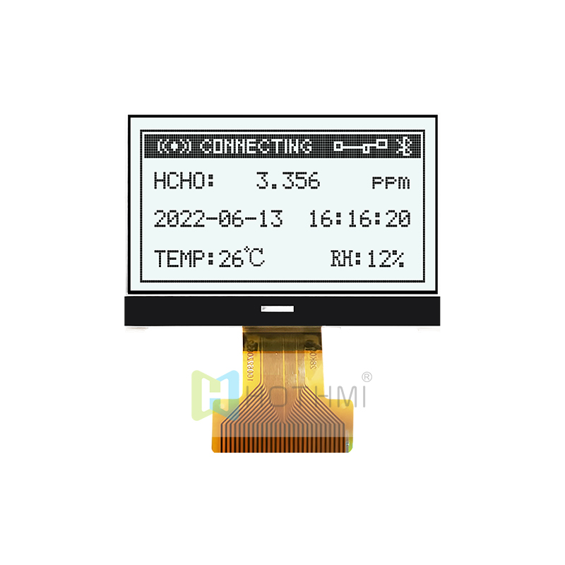 Graphic COG LCD 2.1inch 132X64 | FSTN + Display with White Side Backlight