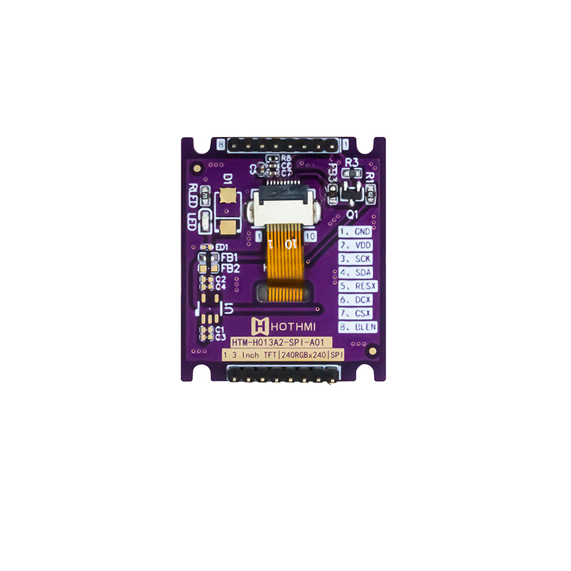 1.3 Inch Color TFT Square LCD Module 240x240 Pixels SPI Arduino Display