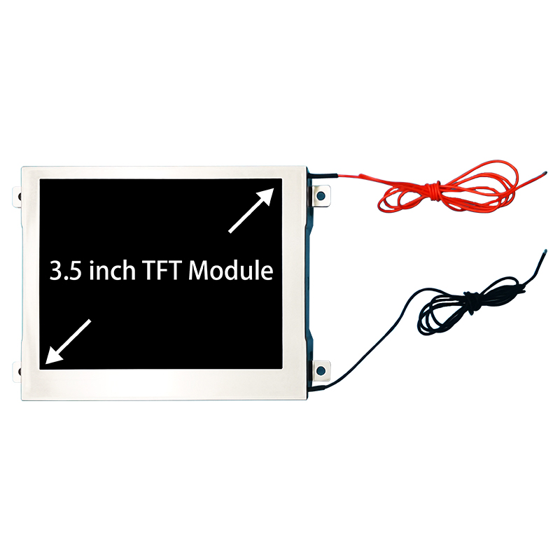3.5inch 320x240 pixel TFT LCD with control board IPS LVDS stainless steel casing
