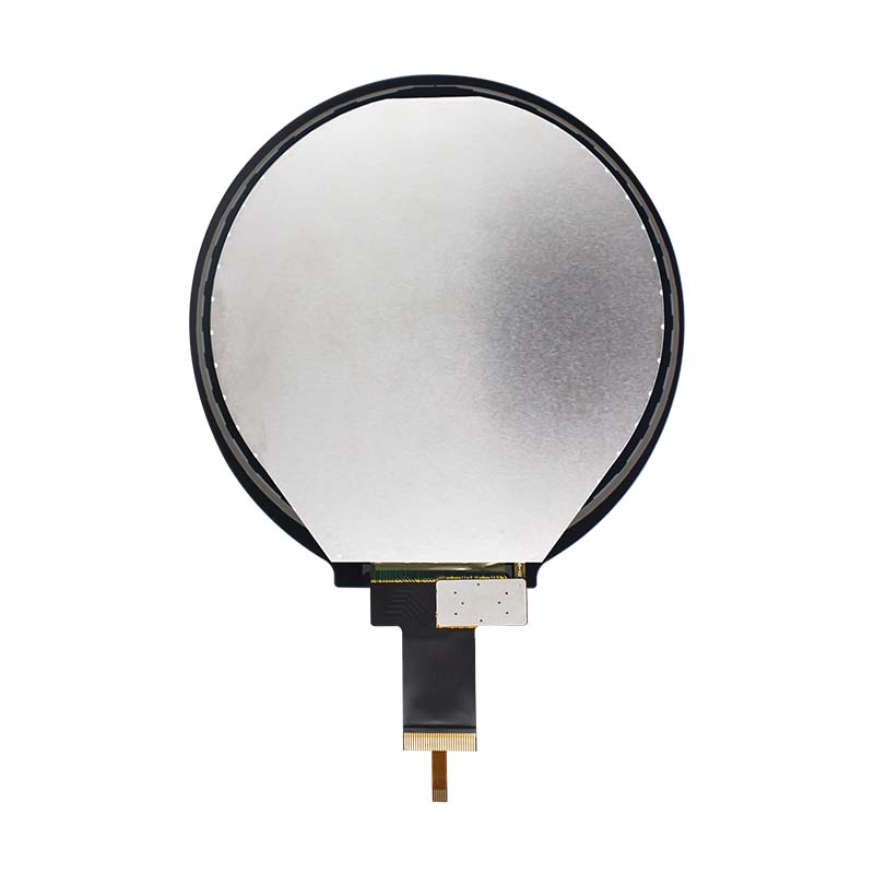 3.4 inch Round TFT LCD Display With Capacitive Touchscreen MIPI DSI