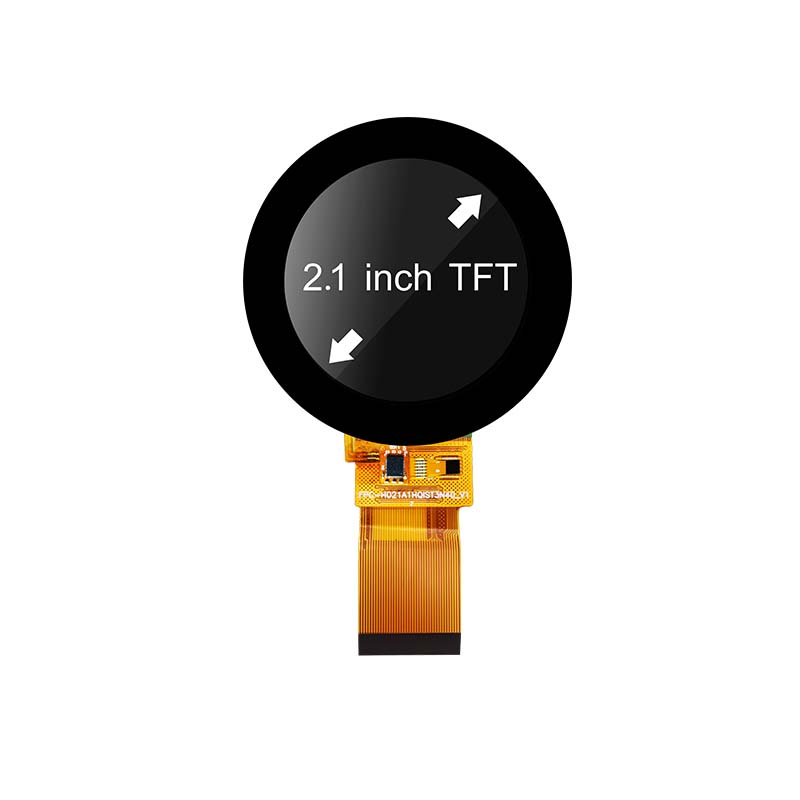 2.1 Inch Round TFT LCD Display With Capacitive Touchscreen