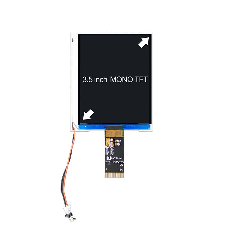 3.5 Inch Monochrome TFT LCD Display | 240x320 High Contrast