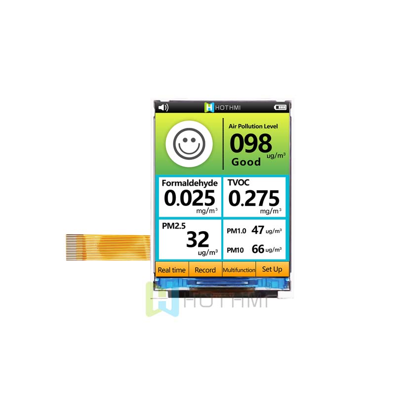 2.4 inch 240x320 IPS TFT LCD Display JD9852 Controller MIPI DSI Interface