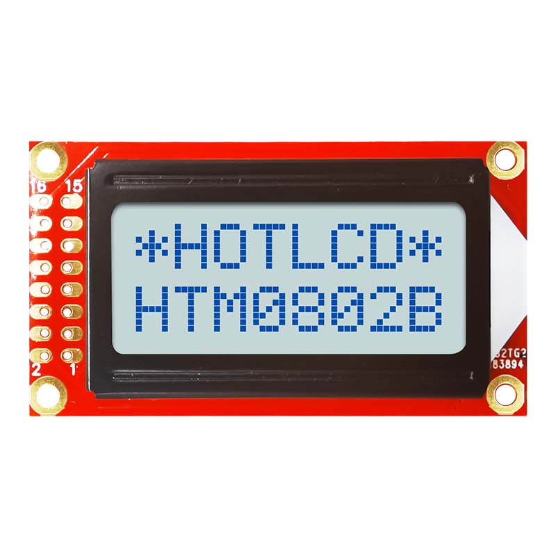 Character LCD Modules |2X8 STN+ Gray Display with White Side Backlight 5.0V