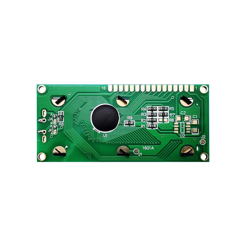 16x1 Character LCD Modules | STN+ Gray with Yellow/Green Backlight