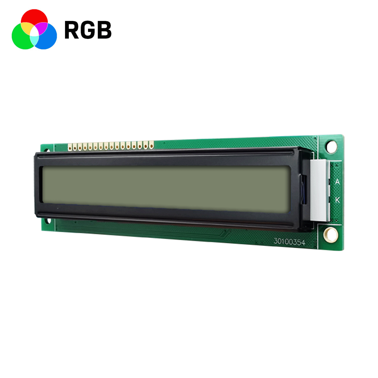 Character LCD Module |1X16 FSTN+ with RGB Backlight Display-Arduino