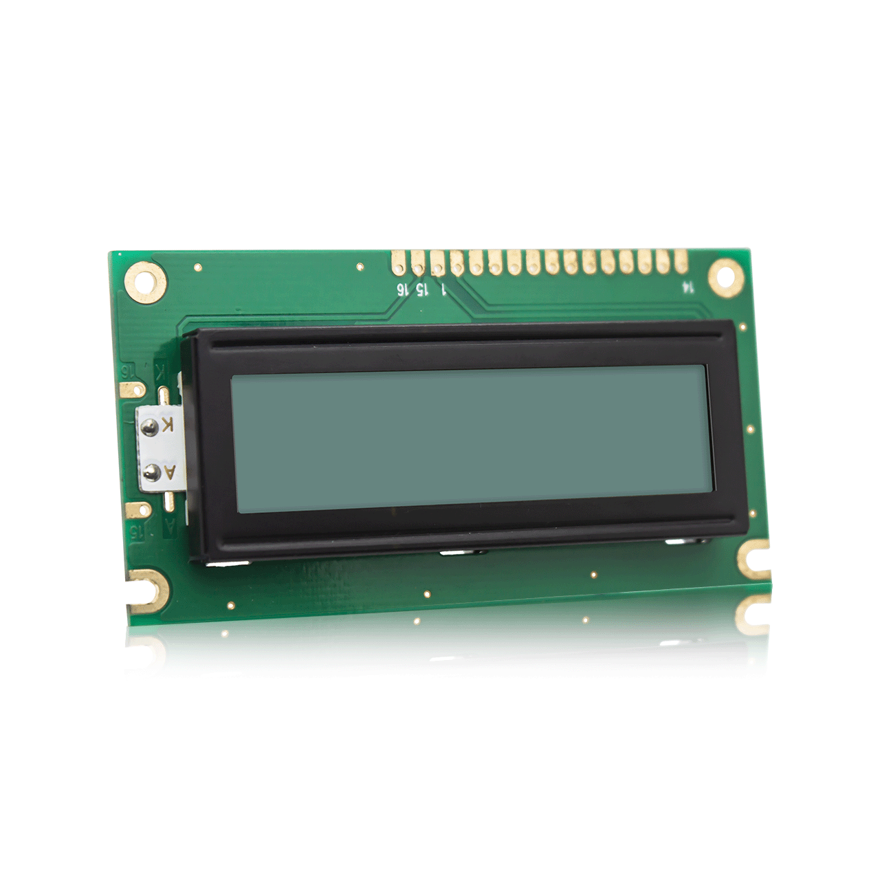 Character LCD Module |2X16 STN+ Gray Display with yellow/green Side Backlight Display-Arduino