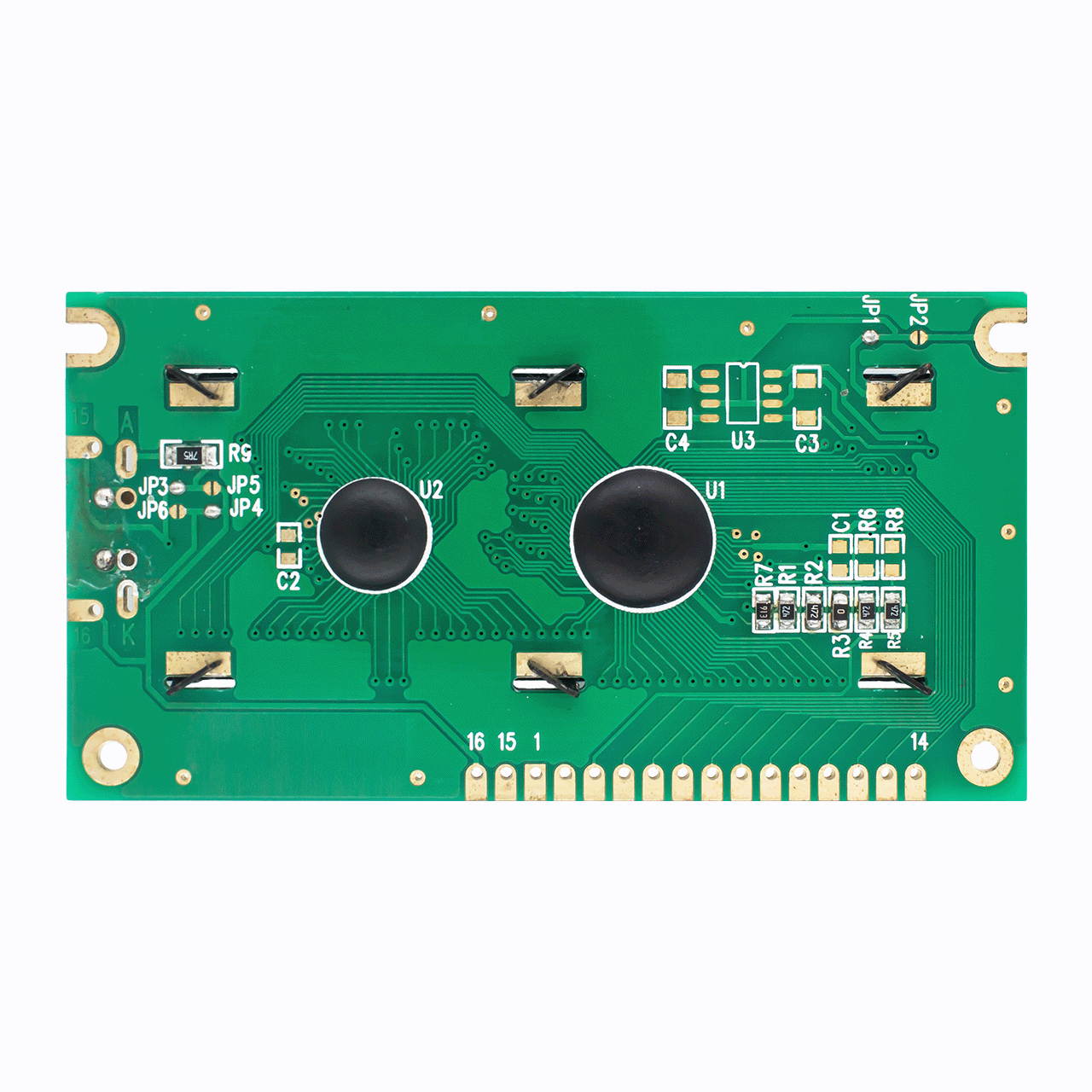 Character LCD Module |2X16 STN+ Gray Display with yellow/green Side Backlight Display-Arduino