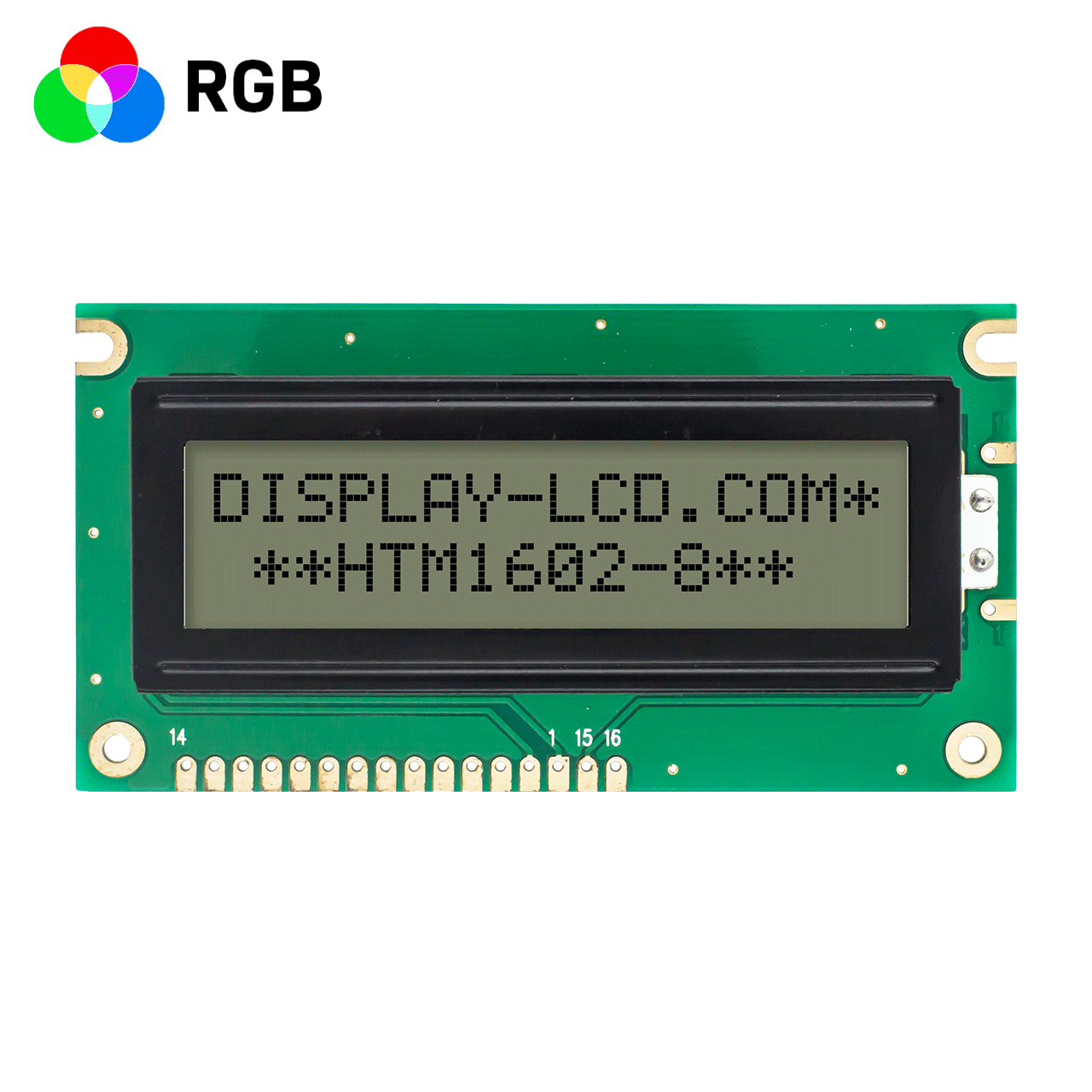 Character LCD Module |2*16 FSTN+ with RGB Backlight Display-Arduino
