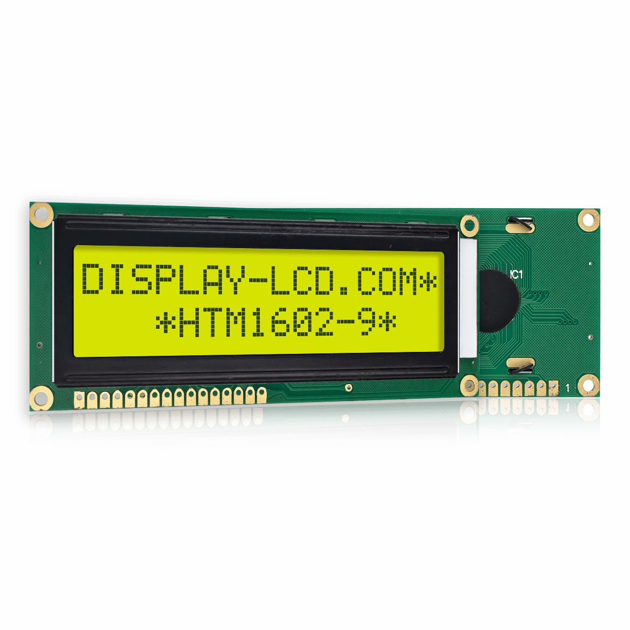 Character LCD Module |2X16 STN+ Gray Display with yellow/green Side Backlight Display-Arduino