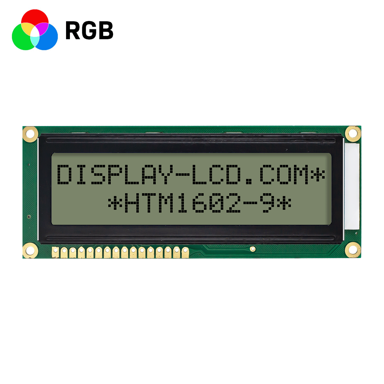 Character LCD Module |2X16 FSTN+ with RGB Backlight-Arduino Display