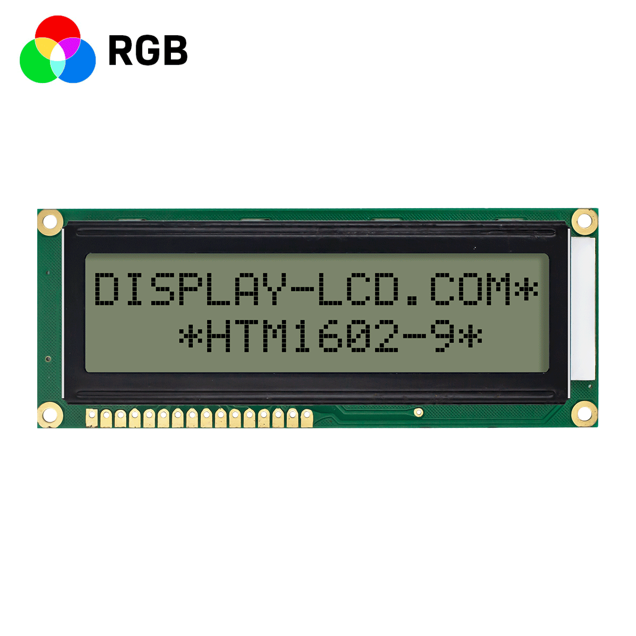 Character LCD Module |2X16 FSTN+ with RGB Backlight-Arduino Display