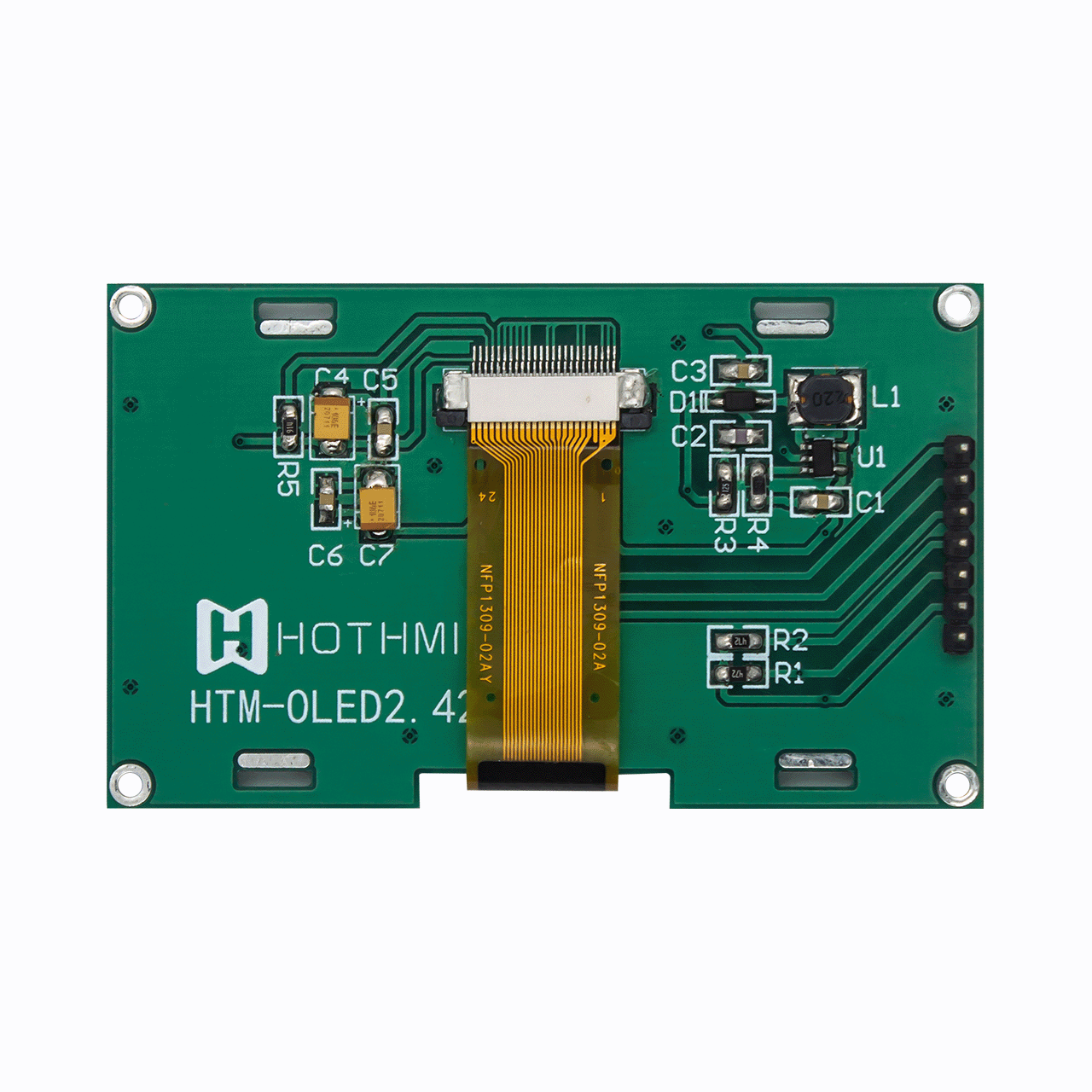 2.42 inch 128x64 White Graphic OLED Module MONO DISPLAY SSD1309