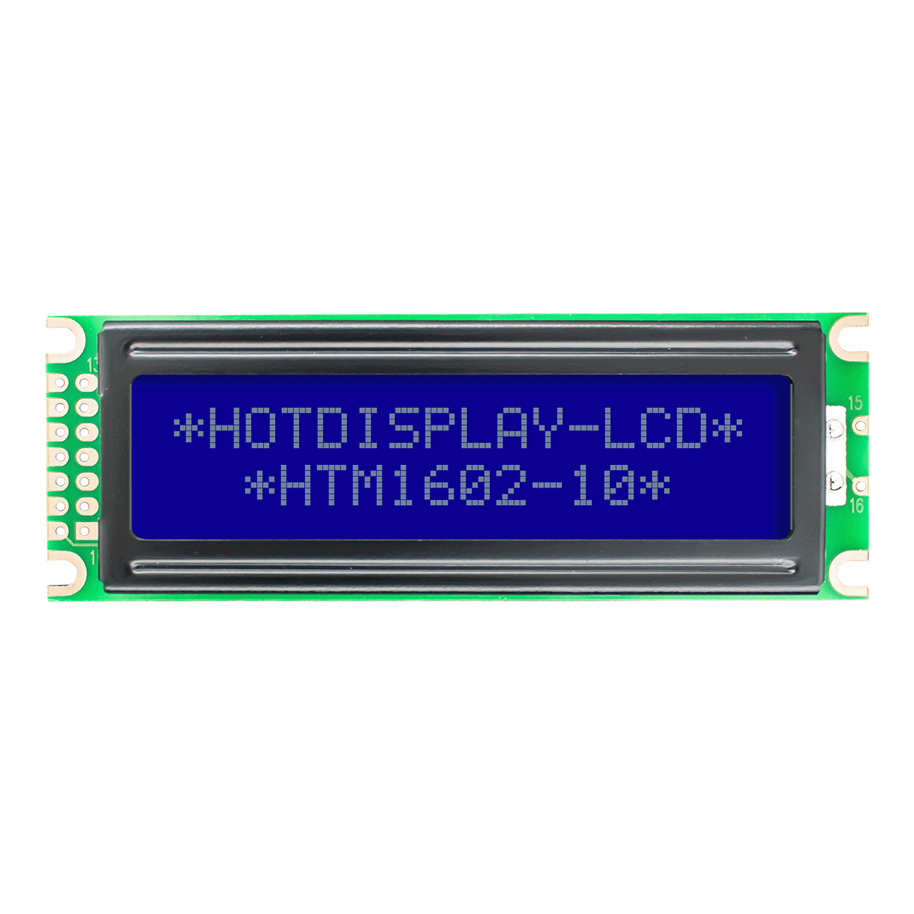 Character LCD Module |2X16 STN- Blue Display mono with White Side Backlight-Arduino