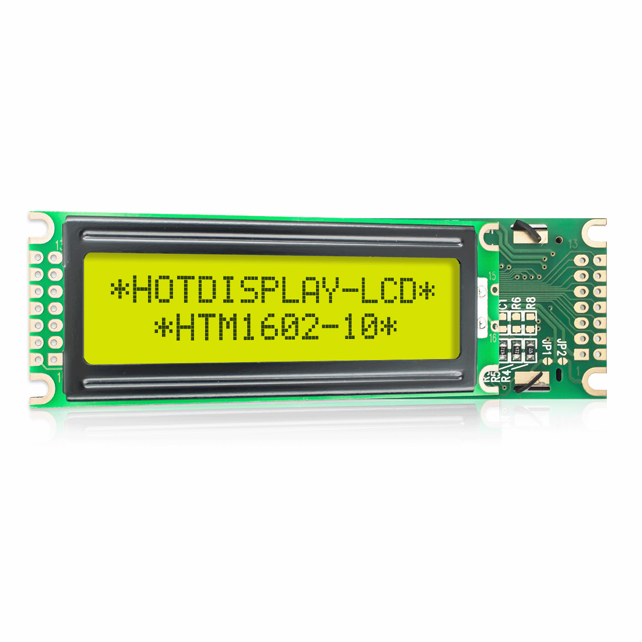 Character LCD Modules STN+ 2X16 Gray Display with Yellow/Green Backlight Arduino display