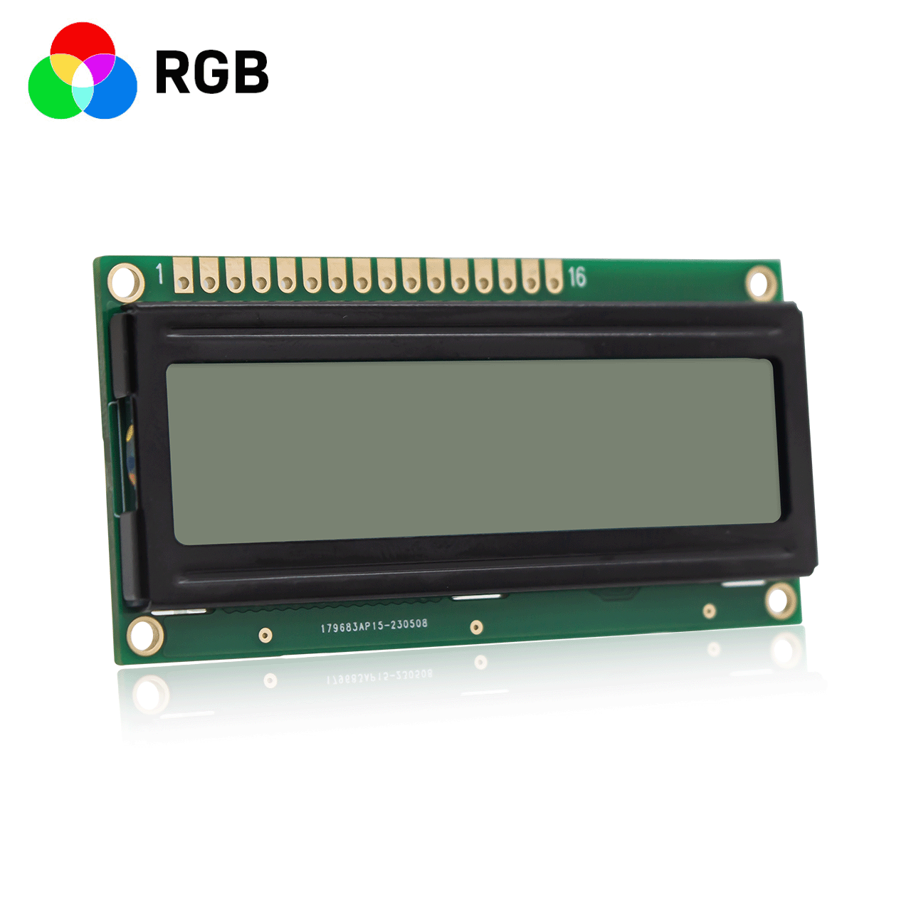 Character LCD Module |5.0V Display 16X2 FSTN+ with RGB Backlight-Arduino