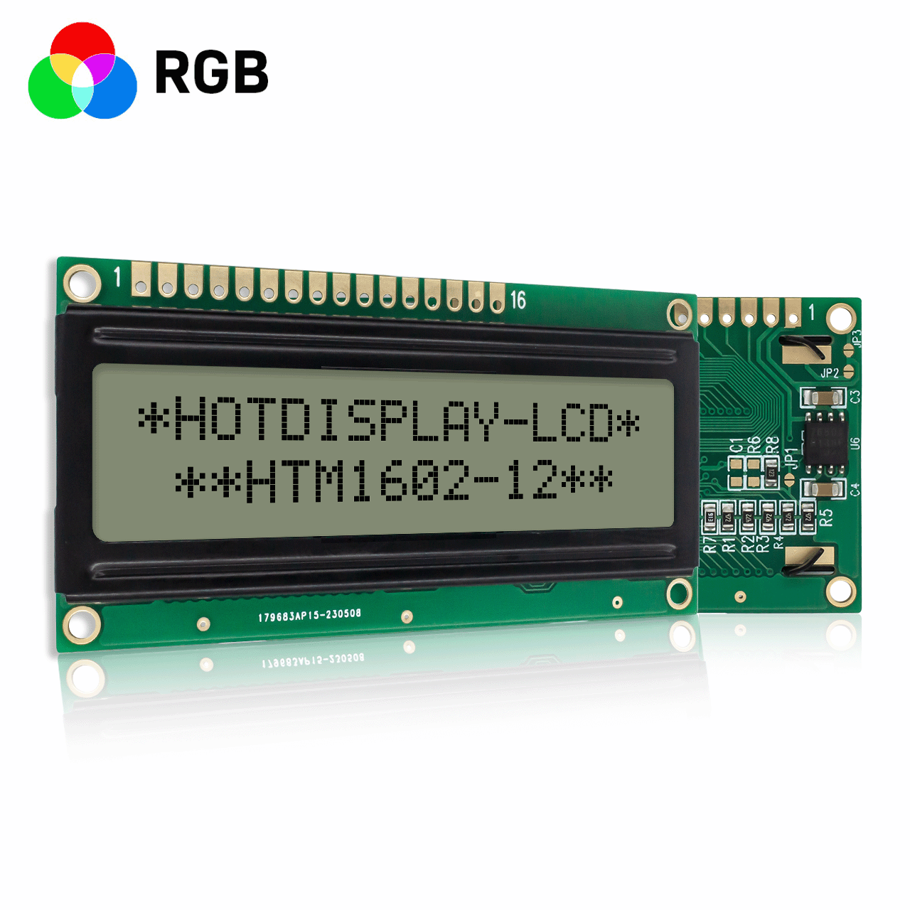 Character LCD Module |5.0V Display 16X2 FSTN+ with RGB Backlight-Arduino
