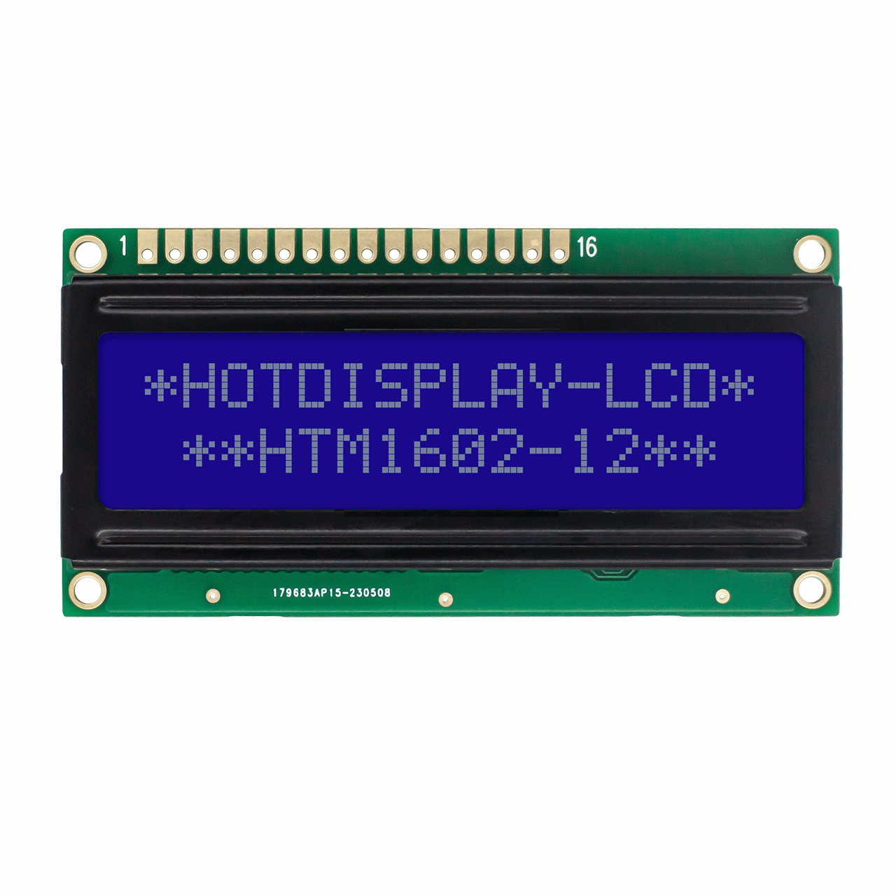 Character LCD module |Hola-2X16 STN Arduino- Blue Display with White Backlight
