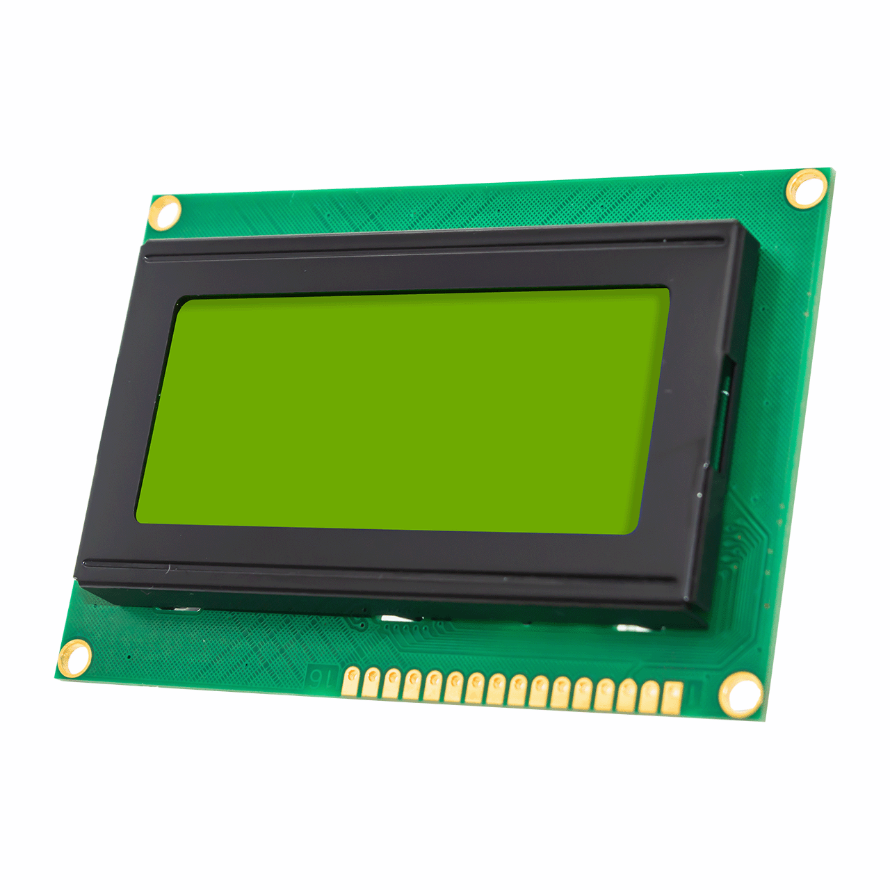 Character LCD Module |4x16 STN(+)Y/G MONO Display with Yellow/green Side Backlight | Arduino | MCU Interface | ST7066U Controller