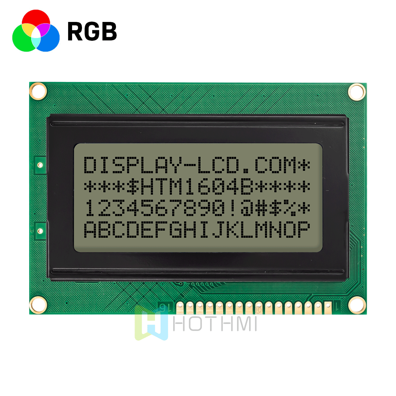 16x4 Character LCD Module | FSTN(+) With Backlight