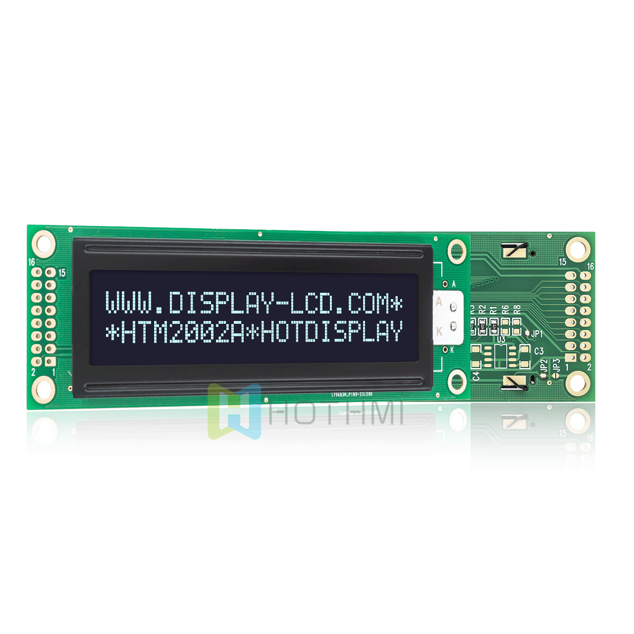 character LCD Module |2X20 monochrome DFSTN-white backlight | white text display on black background | Arduino | 5.0v