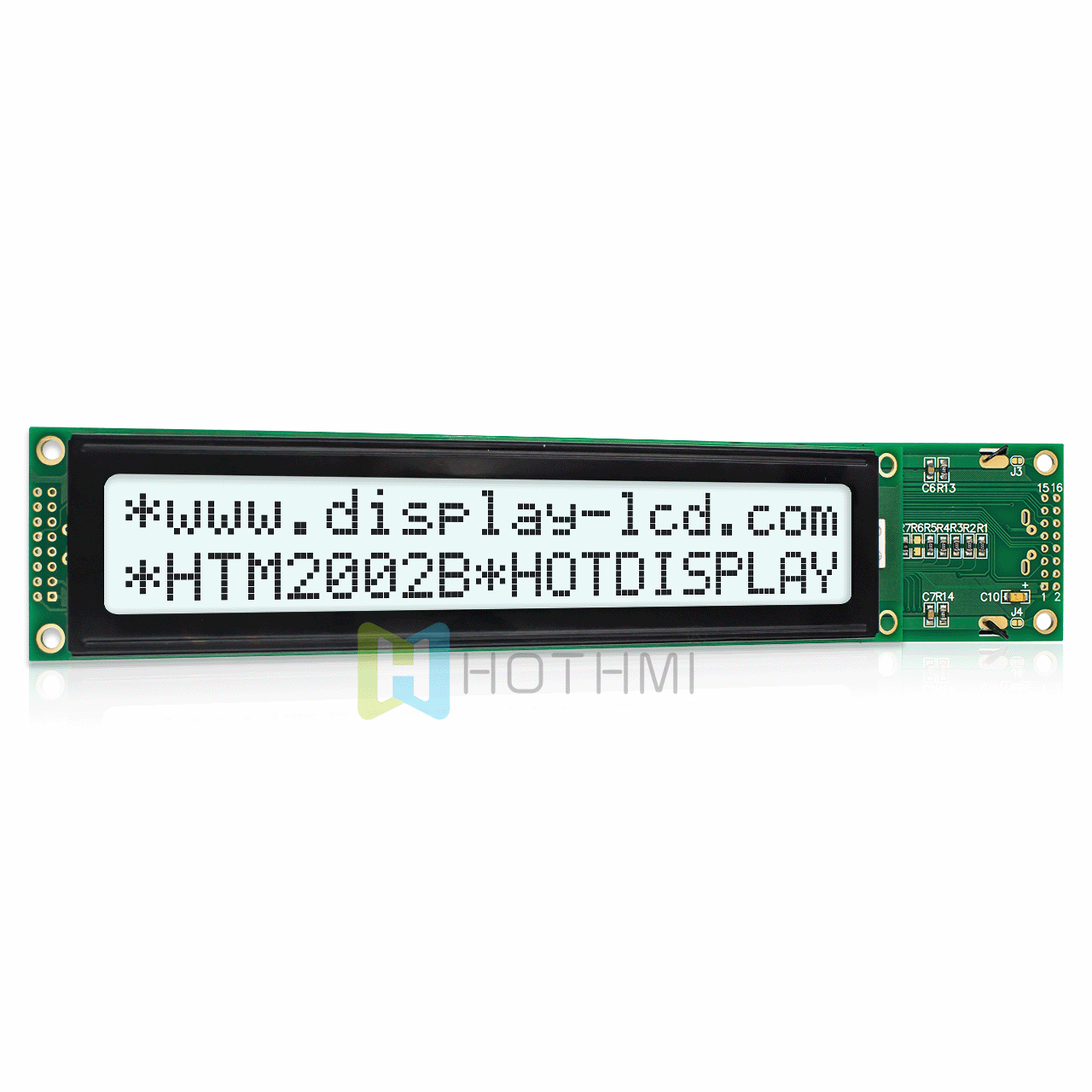 20x2 Dots Matrix Character LCD Display Module | FSTN(+) With White Backlight
