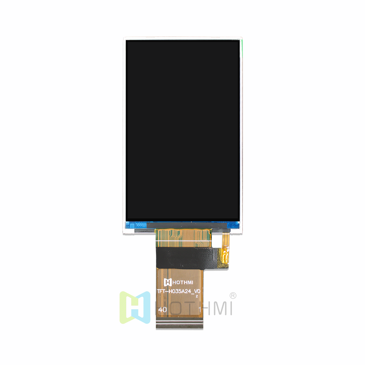 3.5 inch IPS TFT LCD module display with 480x800 resolution and ST7701S Controller