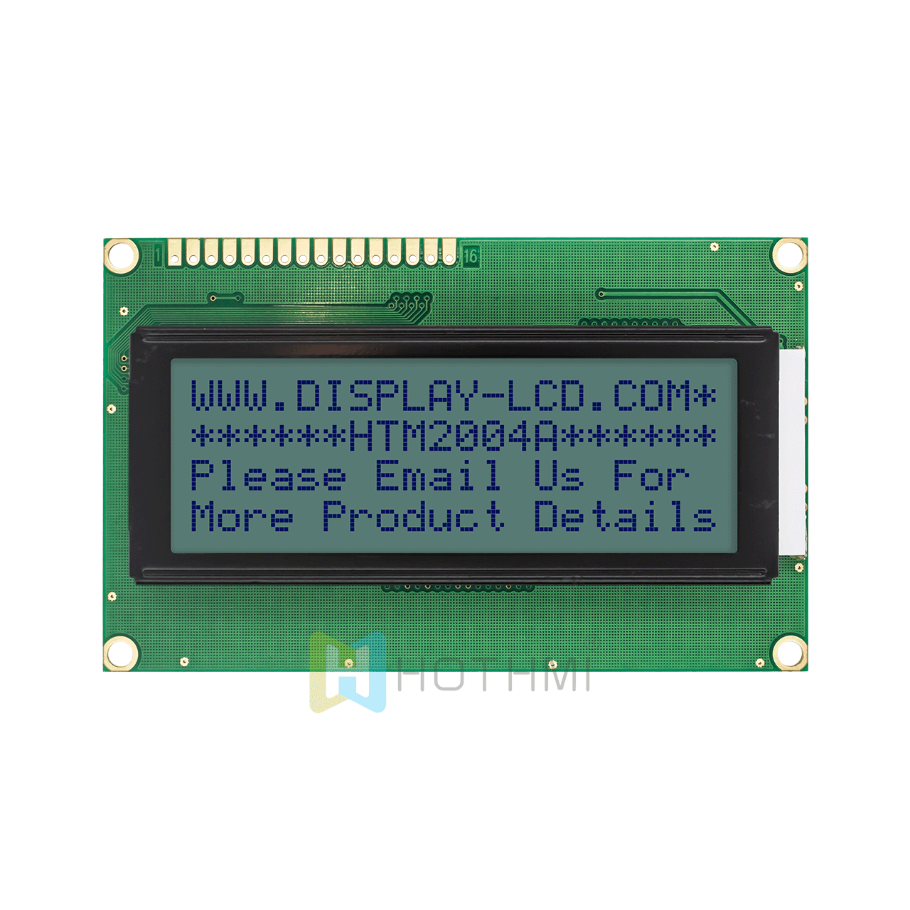 20x4 Character LCD Display Module | STN(+) With White Backlight