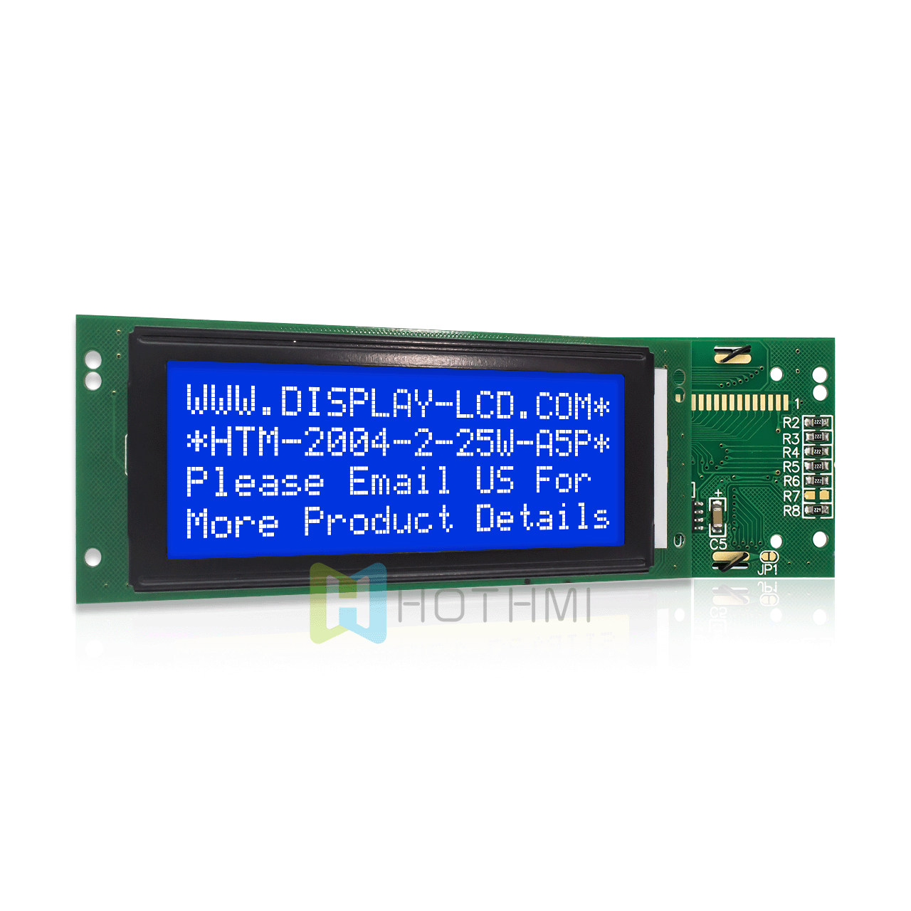 20X4 Character LCD Module | STN- Blue Display With White Backlight