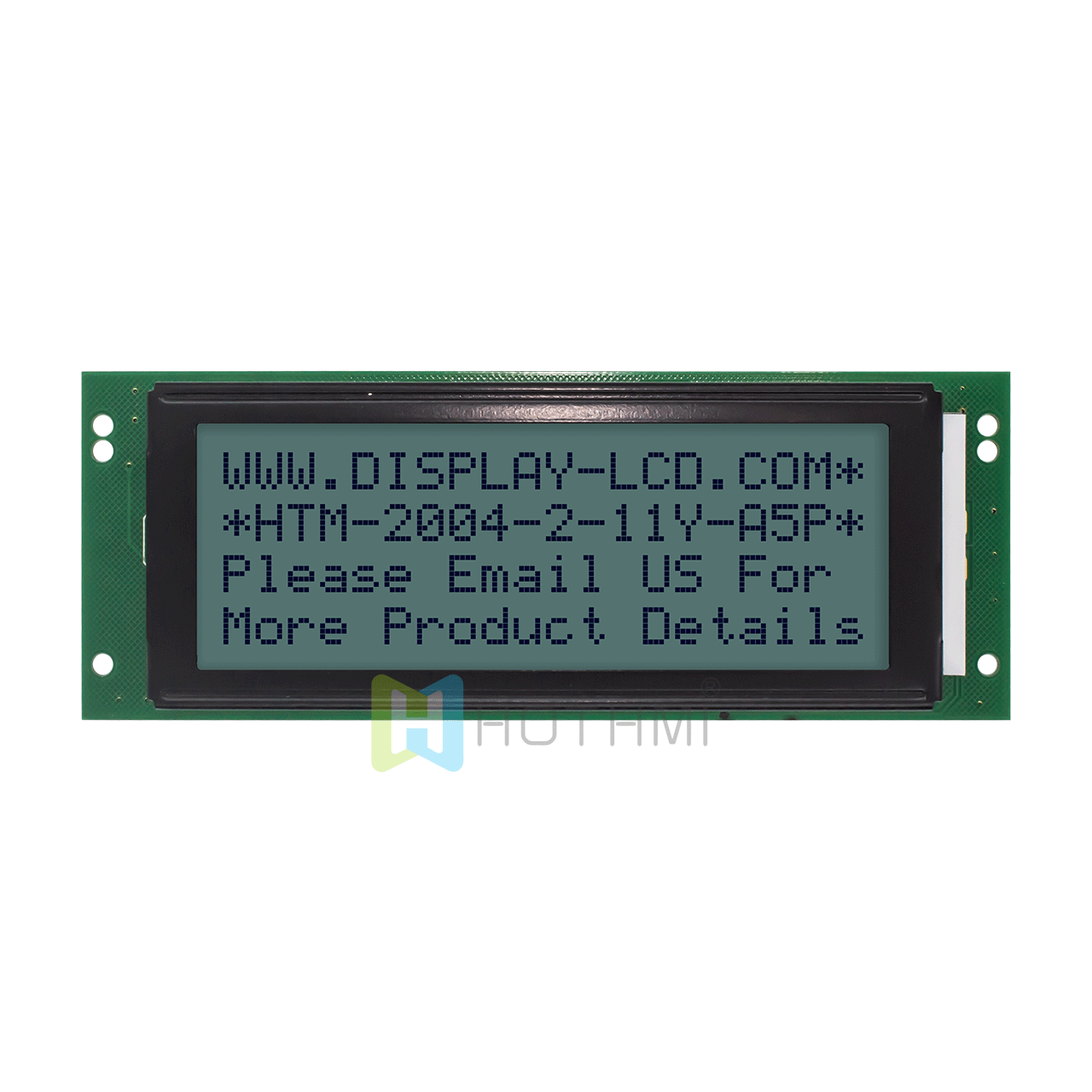 20 x 4 Character LCD Module | STN+ With Yellow-Green Backlight