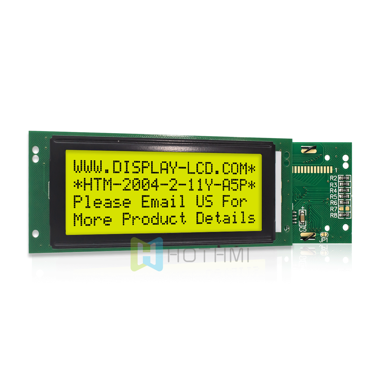 20 x 4 Character LCD Module | STN+ With Yellow-Green Backlight