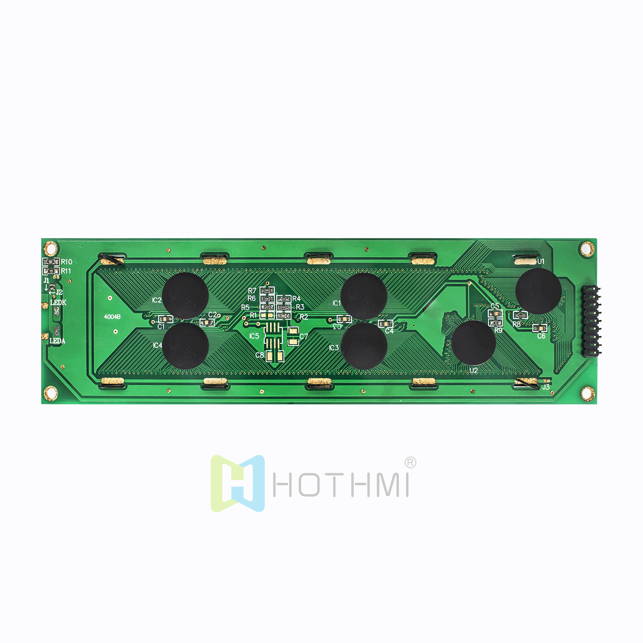 40x4 Character LCD Modules | FSTN+gray With White Backlight