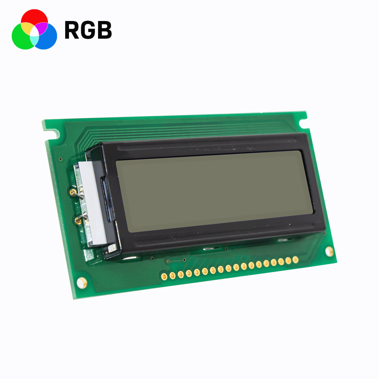 2.5"122X32 Graphic LCD | FSTN front display with RGB side backlight | Arduino | Fully reflective display | 5.0V
