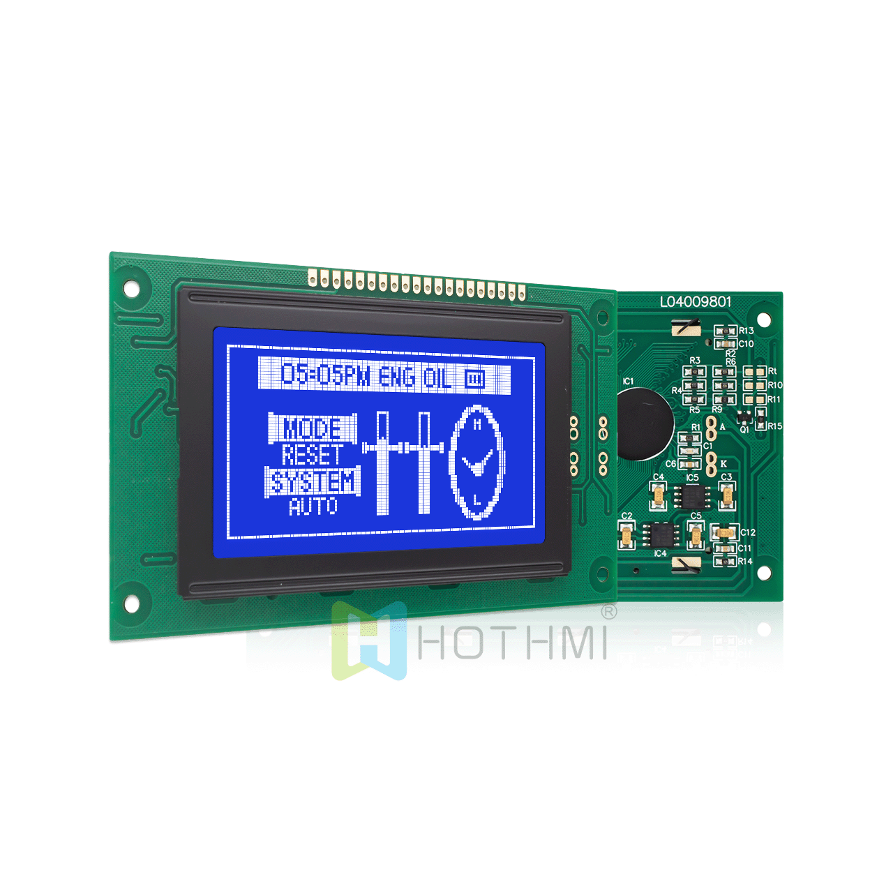 3.2"128X64 Graphic LCD Module | White Backlight | STN(-) | Arduino |Transmissive Polarizer