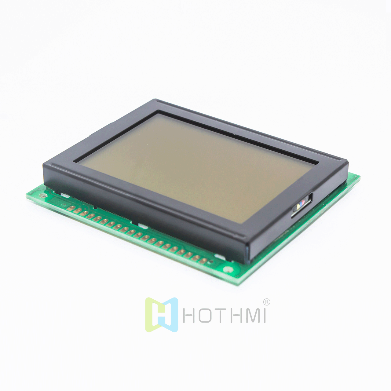 3" graphic LCD module | Yellow-green backlight | Arduino graphic LCD display | 128x64 KS0108 controller module | STN positive display