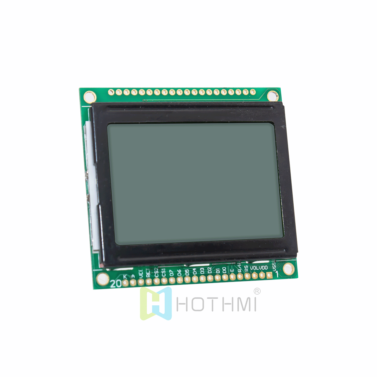 2 Inch 128x64 Graphic LCD Module With White Backlight For Arduino
