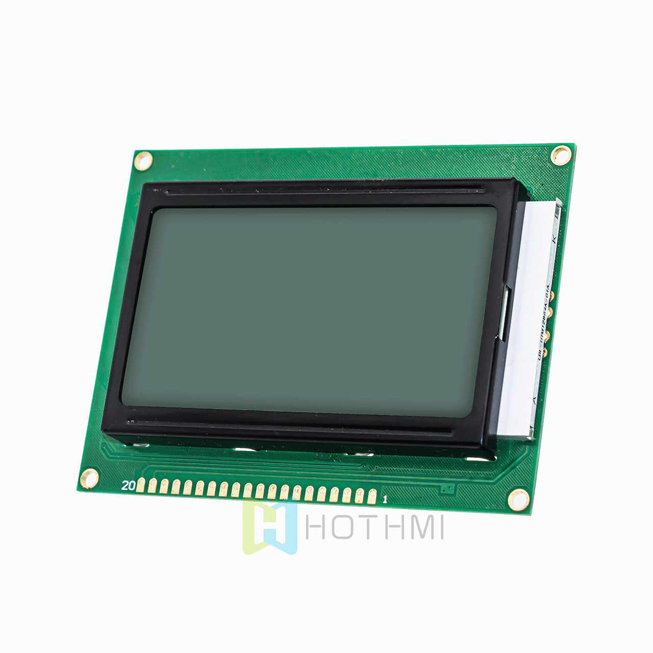 3.2 inch monochrome graphic LCD module | 128x64 graphic LCD module | ST7920 | MCU interface | for Arduino